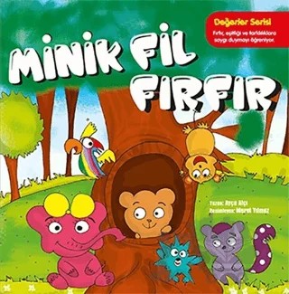 Minik Fil Fırfır – Ayça Atçı – Net Çocuk Yayınları kitap kapağı