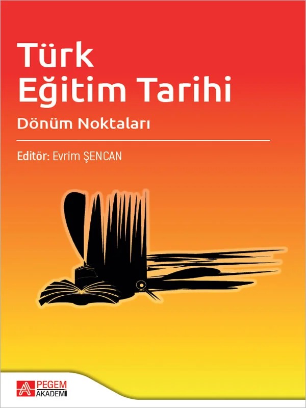 Türk Eğitim Tarihi – Pegem Akademi Yayıncılık kitap kapağı