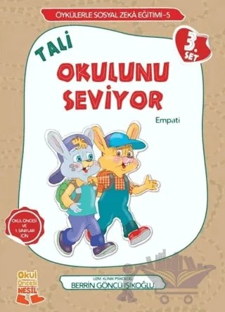 Tali Okulunu Seviyor 3. Set - Empati – Berrin Göncü Işıkoğlu – Nesil Yayınları kitap kapağı