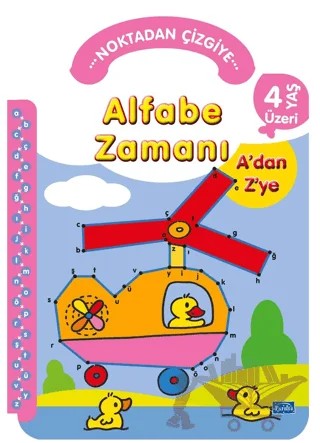 Noktadan Çizgiye Alfabe Zamanı A’dan Z’ye – Kolektif – Parıltı Yayınları kitap kapağı