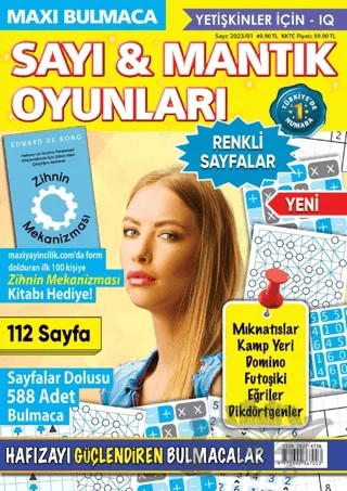 Maxi Bulmaca 2023 - 1 – Maxi Yayıncılık kitap kapağı