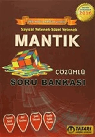 Mantık Çözümlü Soru Bankası – Kolektif – Tasarı Eğitim Yayınları kitap kapağı