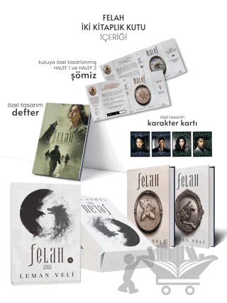 Felah Serisi Hediyeli Özel Kutu – Leman Veli – Ephesus Yayınları kitap kapağı