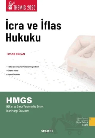 THEMIS – İcra ve İflas Hukuku Konu Kitabı – İsmail Ercan – Seçkin Yayıncılık kitap kapağı