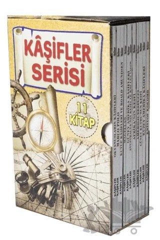 Keşifler Serisi Seti - 12 Kitap Takım – Muzaffer Taşyürek – Teleskop Popüler Bilim kitap kapağı