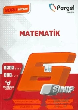 6. Sınıf Matematik Soru Bankası Kitap – Kolektif – Pergel Yayınları kitap kapağı