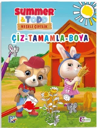 Çiz - Tamamla - Boya – Kolektif – Mor Elma Yayıncılık kitap kapağı