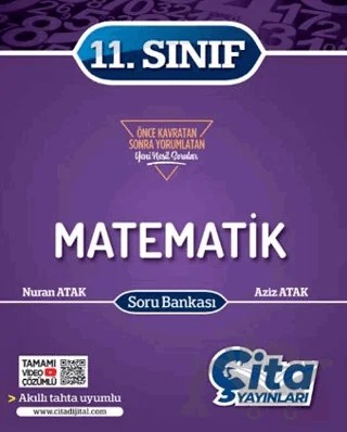 11. Sınıf Matematik Soru Bankası – Nuran Atak, Aziz Atak – Çita Yayınları kitap kapağı