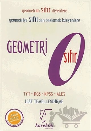 Geometri Sıfır TYT DGS KPSS ALES – Kolektif – Karekök Yayıncılık kitap kapağı