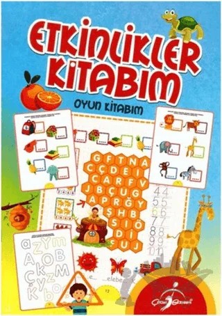 Etkinlikler Kitabım - Oyun Kitabım – Kolektif – Çocuk Gezegeni kitap kapağı