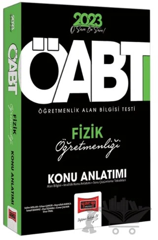 2023 KPSS ÖABT Fizik Öğretmenliği Konu Anlatımı – Kolektif – Yargı Yayınevi kitap kapağı
