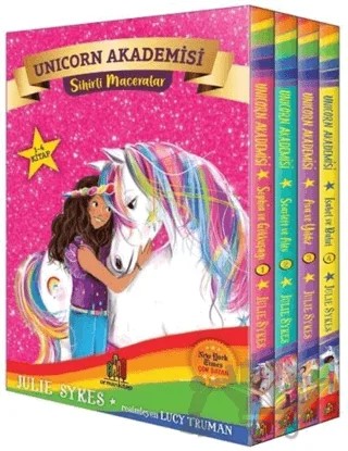 Sihirli Maceralar - Unicorn Akademisi Seti (4 Kitap Takım) – Julie Sykes – Orman Kitap kitap kapağı