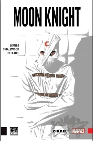 Moon Knight Cilt: 01 - Zırdeli – Jeff Lemire – Marmara Çizgi kitap kapağı