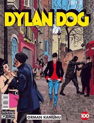 Dylan Dog Sayı 100 - Orman Kanunu – Michele Medda – Lal Kitap kitap kapağı