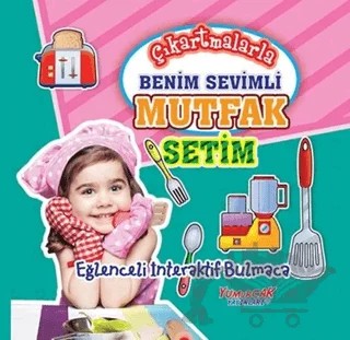 Çıkartmalarla Benim Sevimli Mutfak Setim – Kolektif – Yumurcak Yayınları kitap kapağı