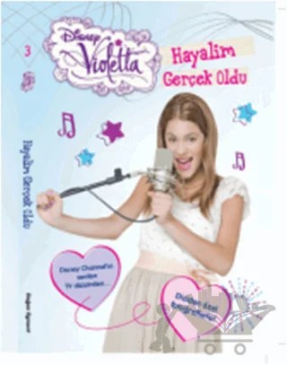 Violetta - Hayalim Gerçek Oldu – Kolektif – Doğan Egmont Yayıncılık kitap kapağı