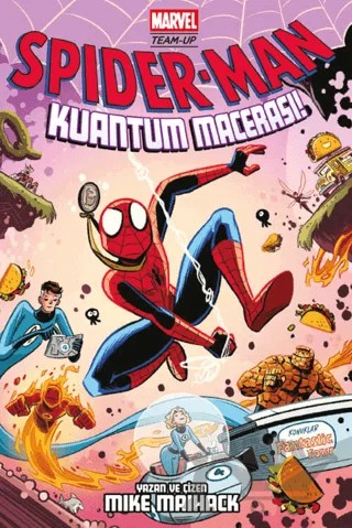 Spider-Man - Kuantum Macerası – Mike Maihack – Marmara Çizgi kitap kapağı