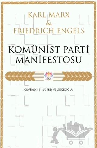 Komünist Manifesto – Friedrich Engels, Karl Marx – Nilüfer Yayınları kitap kapağı