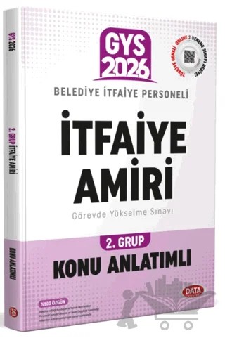 Belediye İtfaiye Personeli İtfaiye Amiri 2. Grup GYS Konu Anlatımlı – Kolektif – Data Yayınları kitap kapağı