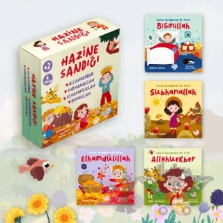 Hazine Sandığı (4 Kitap) – Aslıhan Cengiz – Puset Kitap kitap kapağı