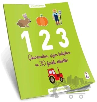 Oynayarak Öğren - 1 2 3 – Kolektif – İndigo Çocuk kitap kapağı