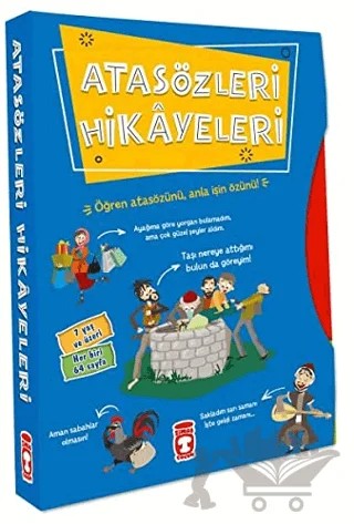 Atasözleri Hikayeleri - Set (5 Kitap) – Didem Demirel, Mehmet Salih Sırmaçekiç – Timaş Çocuk kitap kapağı