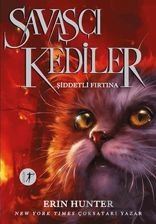 Savaşçı Kediler: Şiddetli Fırtına – Erin Hunter – Artemis Yayınları kitap kapağı