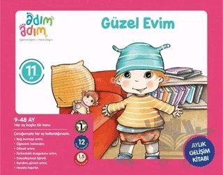 Güzel Evim - 11. Ay Gelişim Kitabı – Kolektif – Adım Adım Bebek Eğitimi kitap kapağı