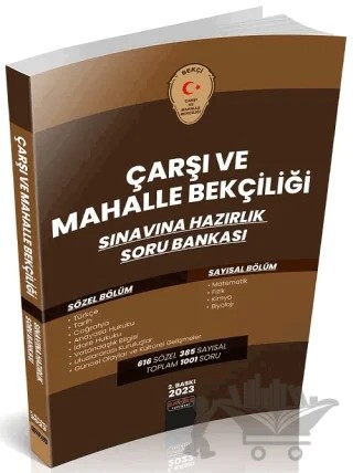 Çarşı ve Mahalle Bekçiliği Sınavlarına Hazırlık Soru Bankası – Kolektif – Savaş Yayınevi kitap kapağı