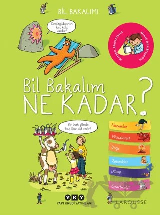 Bil Bakalım Ne Kadar? – Emile Gillet – Yapı Kredi Yayınları kitap kapağı
