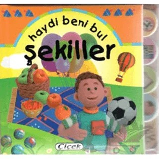 Haydi Beni Bul - Şekiller – Michael Martin – Çiçek Yayıncılık kitap kapağı