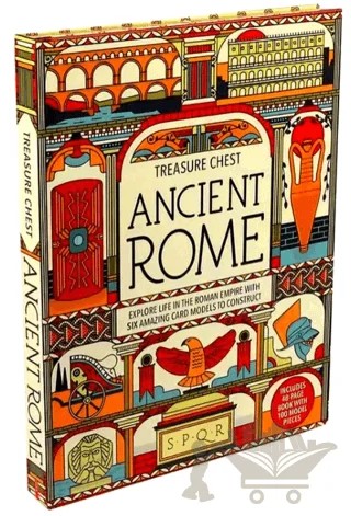 Treasure Chest Ancient Rome – Nancy Dickmann – QED kitap kapağı