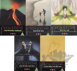 Tolstoy Serisi (5 Kitap Takım) – Lev Nikolayeviç Tolstoy – Nar Yayınları kitap kapağı