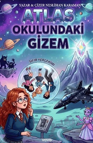 Atlas Okulundaki Gizem – Neslihan Karaman – Vova Yayınları kitap kapağı