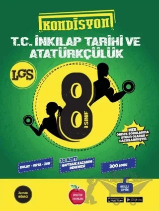 8. Sınıf Kondisyon TC.İnkılap Tarihi Ve Atatürkçülük Deneme – Kolektif – Newton Yayınları kitap kapağı