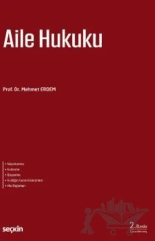 Aile Hukuku – Mehmet Erdem – Seçkin Yayıncılık kitap kapağı