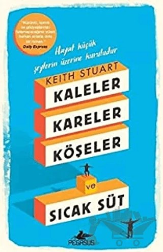 Kaleler Kareler Köşeler ve Sıcak Süt – Keith Stuart – Pegasus Yayınları kitap kapağı