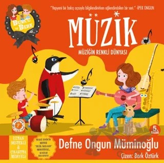 Burcu ve Berk - Müzik – Defne Ongun Müminoğlu – Artemis Yayınları kitap kapağı