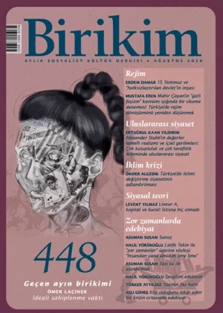 Birikim Aylık Sosyalist Kültür Dergisi Sayı: 448 – Birikim Yayınları kitap kapağı