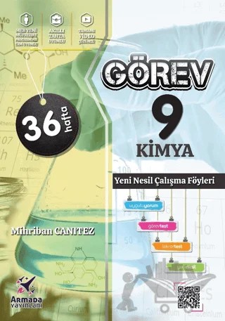 Görev 9 Kimya Yeni Nesil Çalışma Föyleri – Mihriban Canıtez – Armada Yayınları kitap kapağı