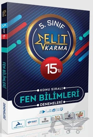 Elit Karma 5. Sınıf 15'li Konu Sıralı Fen Bilimleri Denemeleri – Kolektif – Paraf Yayınları kitap kapağı