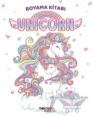 Unicorn Boyama Kitabı – Kolektif – The Kitap Çocuk kitap kapağı