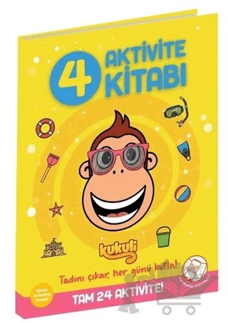 Kukuli Aktivite Kitabı - 4 – Buket Kurt, Serhat Akdeniz – Beta Kids kitap kapağı