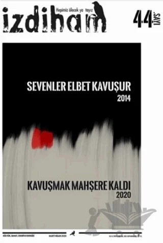 İzdiham Dergisi Sayı: 44 Mart - Nisan 2020 – İzdiham Dergisi kitap kapağı