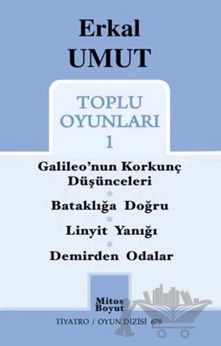 Toplu Oyunları 1 – Erkal Umut – Mitos Boyut Yayınları kitap kapağı
