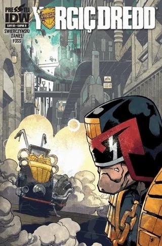 Yargıç Dredd Sayı: 3 - Kapak B – Presstij Kitap kitap kapağı