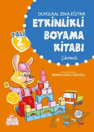 Duygusal Zeka Eğitimi Etkinlikli Boyama Kitabı - Tali 2 – Berrin Göncü Işıkoğlu – Nesil Çocuk Yayınları kitap kapağı
