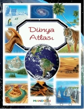 Dünya Atlası – Emilie Beaumont, Marie Renee Guilloret – Mandolin Yayınları kitap kapağı
