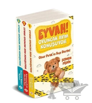 Eyvah! Oyuncak Ayım Konuşuyor Set (3 Kitap Takım) – Şebnem Pişkin – Dokuz Çocuk kitap kapağı