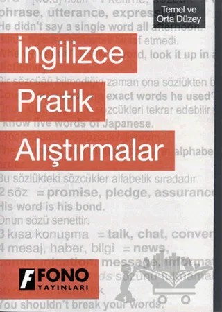 İngilizce Alıştırmalar – Kolektif – Fono Yayınları kitap kapağı